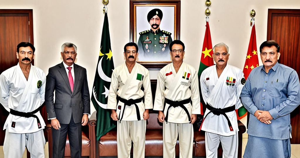 “A Meet-Up Between Sporting Legends and the Chief of Army Staff: An Unlikely Pairing”