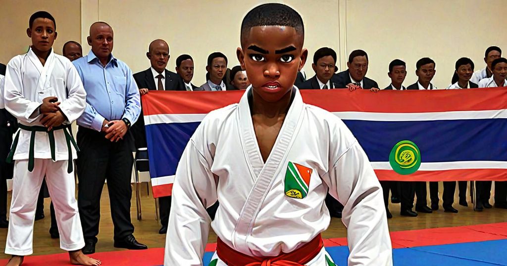 The Journey of South Africa’s Young Karate Champion