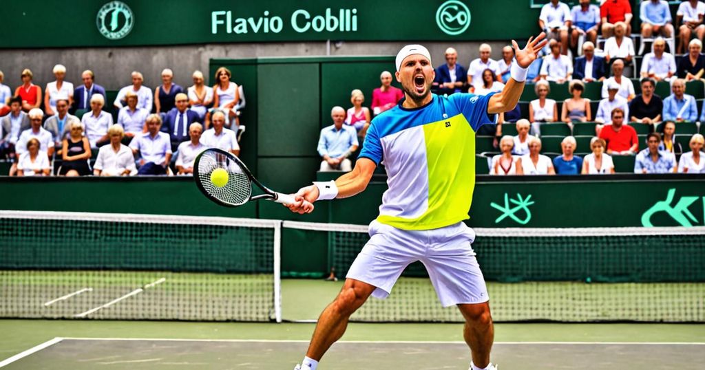 Italian Flavio Cobolli Triumphs Over Daniel Altmaier in Hamburg Open Debut