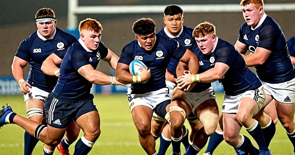 Rugby Triumph: Scotland’s U20s Secure Victory Over Samoa in World Rugby U20 Trophy