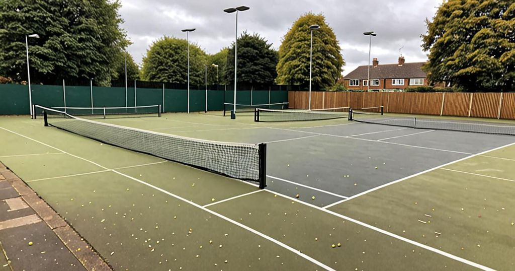 Revamped Tennis Courts at Ecclesfield Park