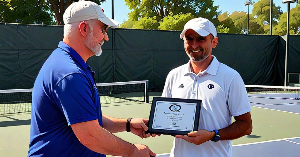 Celebrating Diversity in Tennis: Coach Honored for Promoting Inclusivity