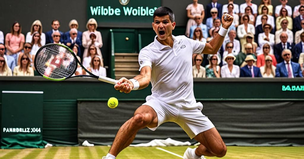 The Rising Star of Wimbledon 2024: Alcaraz’s Phenomenal Forehand