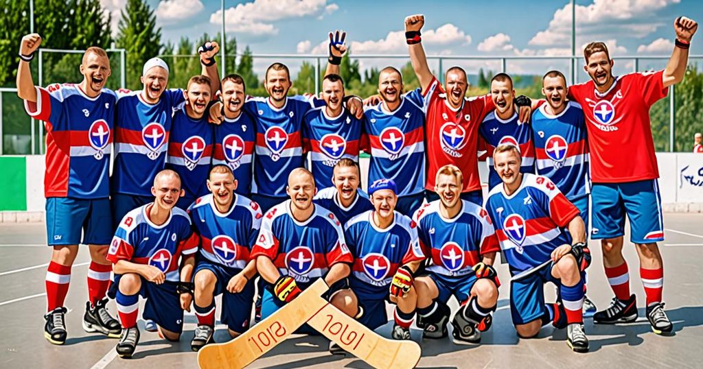 Local Teenagers Make History in Slovakian Ball Hockey Tournament