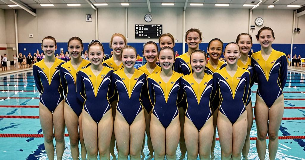 Rugby Artistic Swimming Club Secures Victory in National Cup in a Stunning Finale