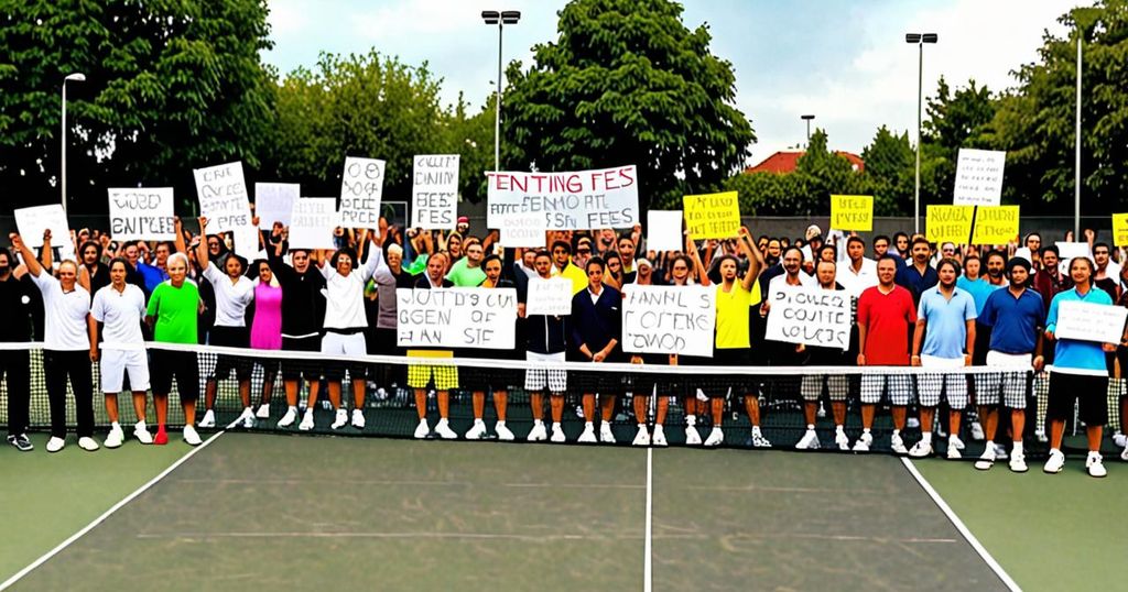 Public Uproar Over New Charges at Local Tennis Courts