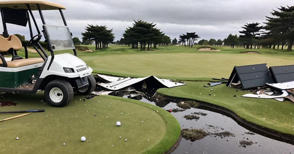 Mindless Act of Vandalism Causes Extensive Damage to Prestwick Golf Club Green