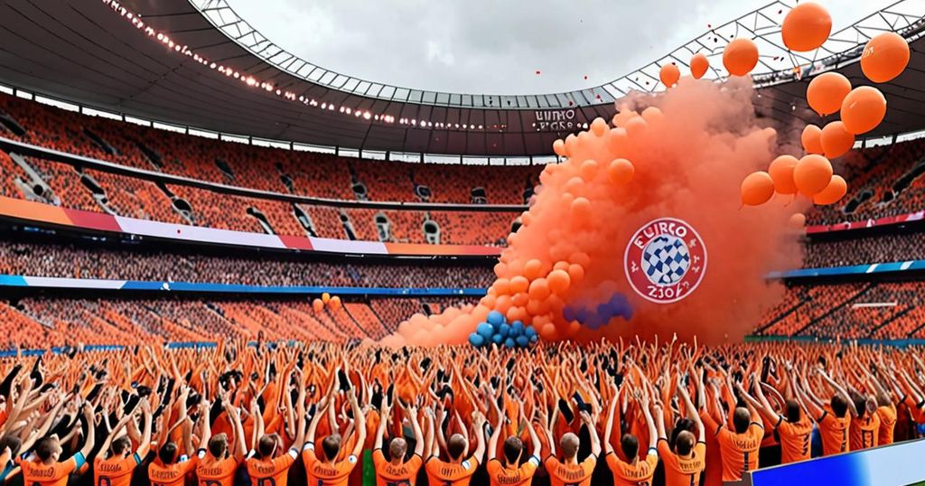 The Big Bounce: A Close Look at Netherlands Fans’ Celebrations During Euro 2024