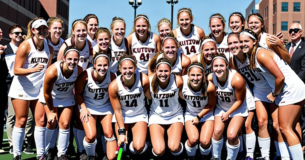 Kutztown University Field Hockey Team to be Recognised at the White House