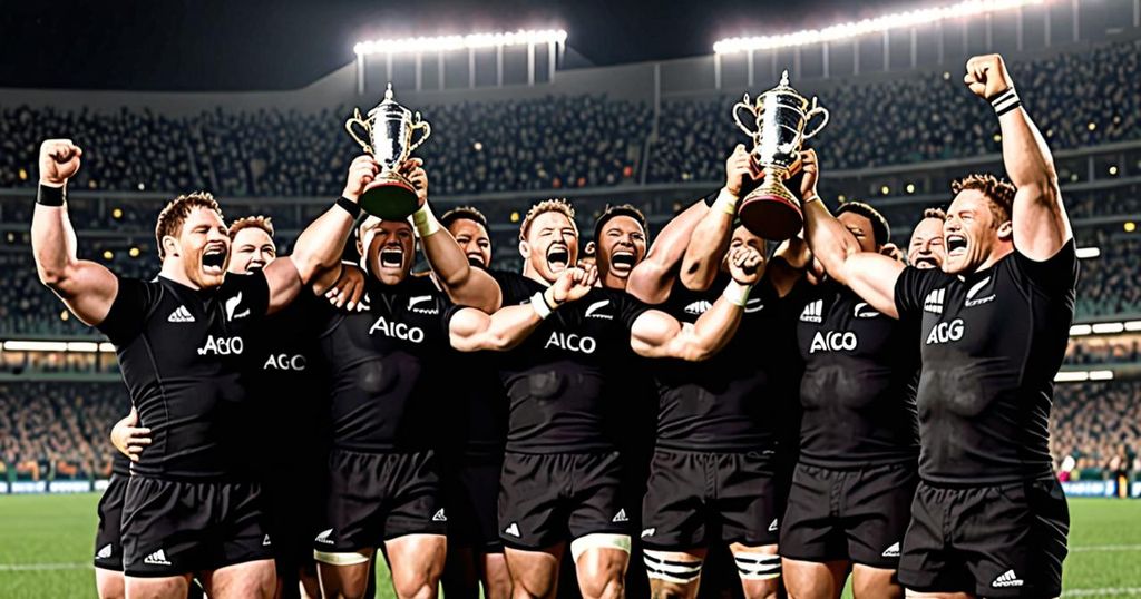 The All Blacks Soar to Victory Over England in Rugby Thriller