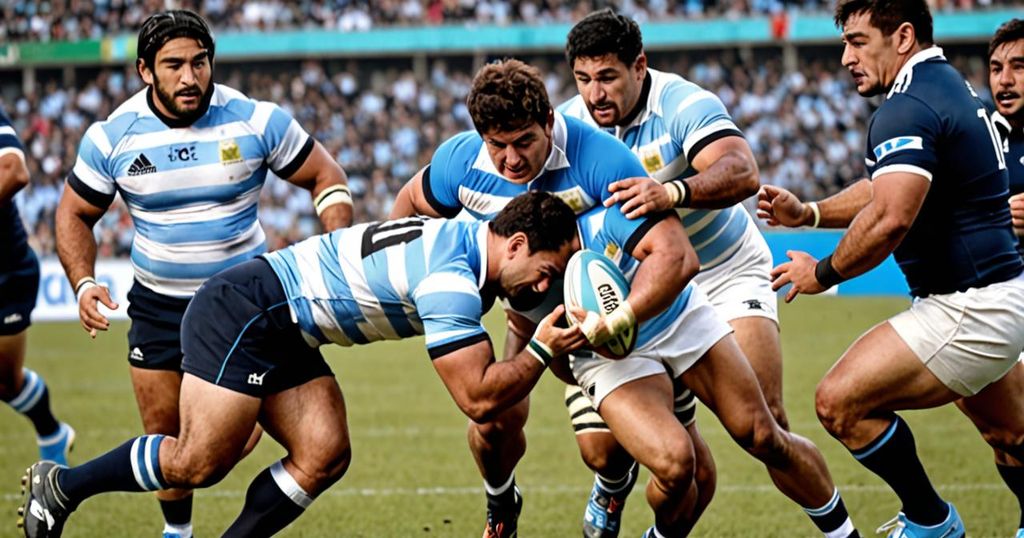 Argentina Dominates Uruguay in Rugby Match