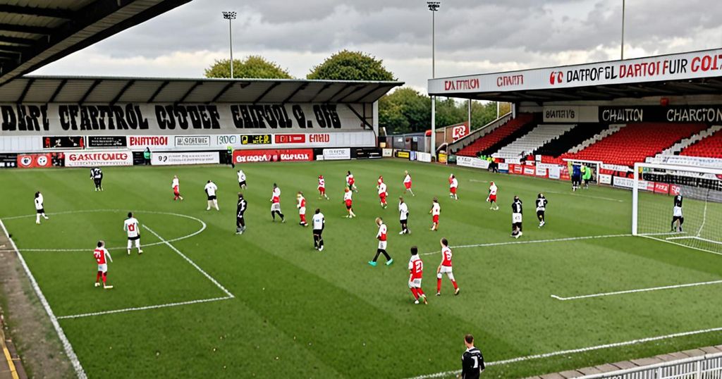 Dartford FC Pre-Season Friendly Against Charlton Athletic