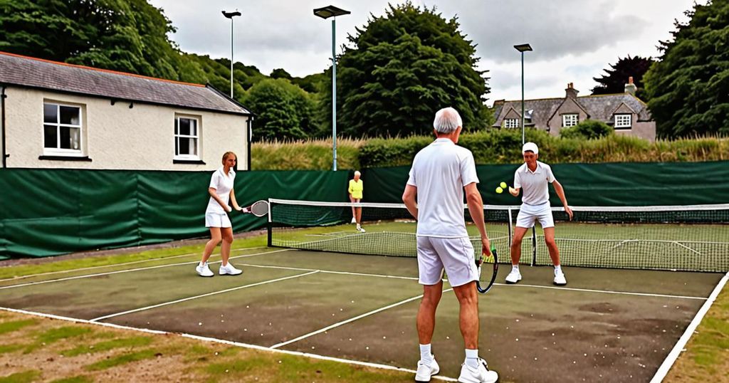 Local Tennis Teams from Kirkcudbright Shine in Doubles League Competition