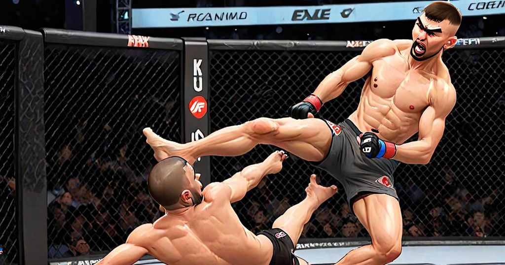 The Spectacular UFC Showdown: Salikhov’s Remarkable Spinning Wheel Kick