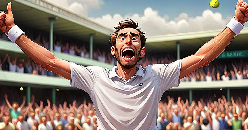 The Exciting Win of a Brighton Tennis Player at Wimbledon