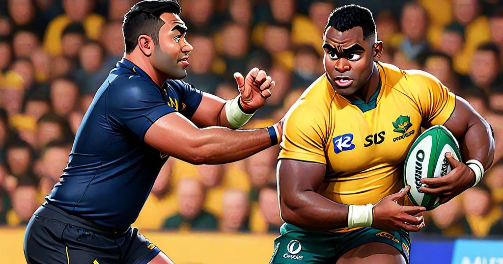 Rising Star Filipo Daugunu Making a Big Impact on the Wallabies