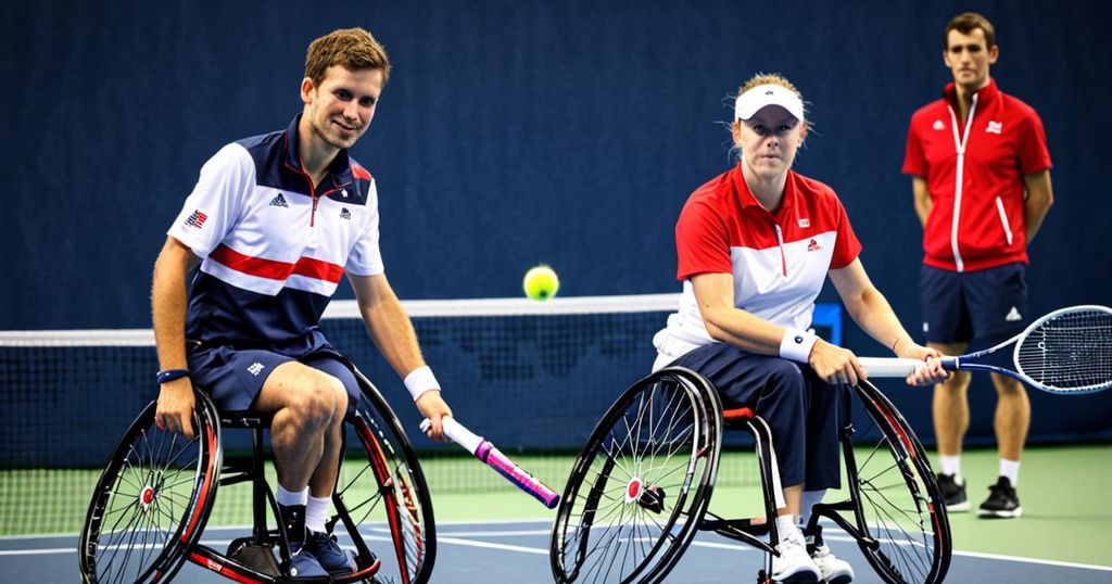 ParalympicsGB Unveils Wheelchair Tennis Squad Line-Up for Paris 2024