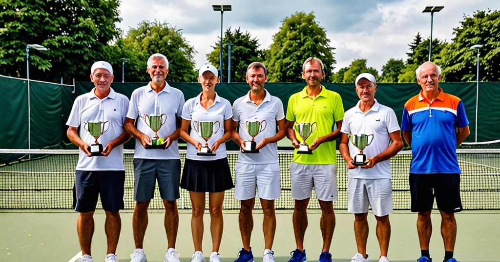 The Greenfield Tennis Cup: David Reading and Alexis Silk Reign Supreme Once Again