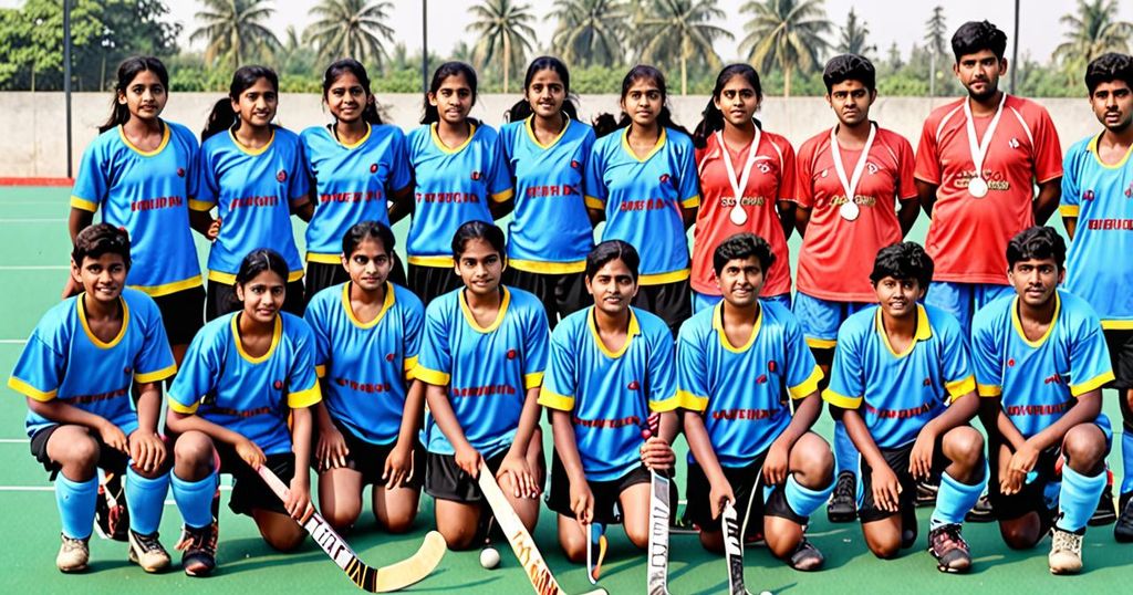 Impressive Wins for Maharashtra, M.P, and Chhattisgarh at Jr Women, Men West Zone Hockey Championship