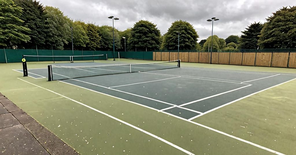 Newly Renovated Tennis Courts Ready for Play in Caerphilly