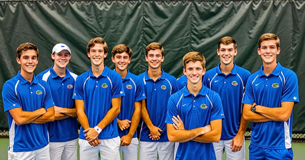 Florida Gators Men’s Tennis Shines in the Classroom