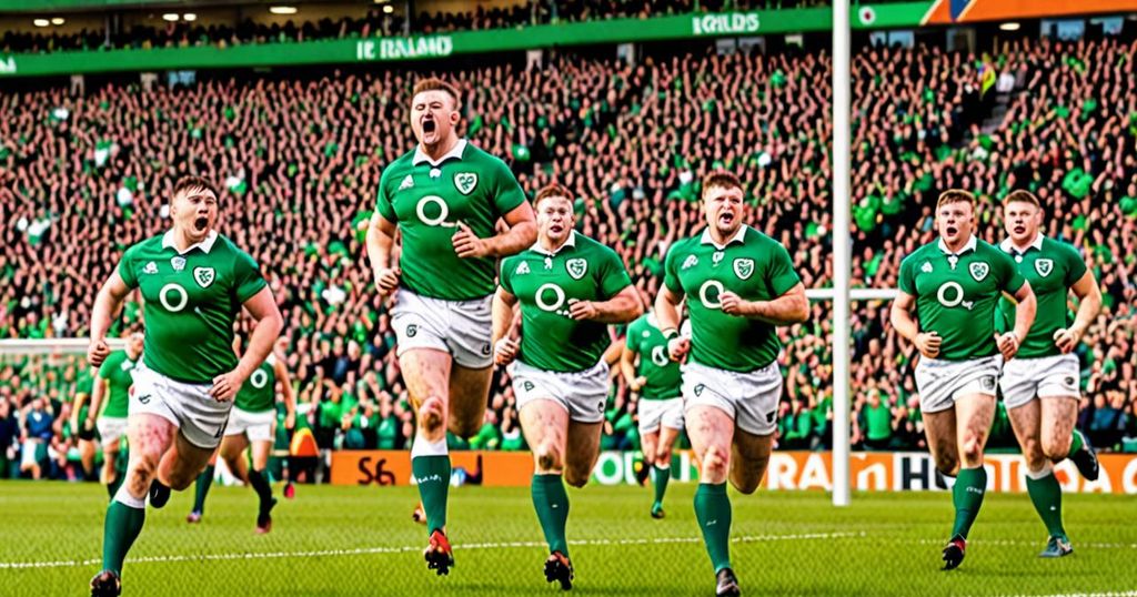 Ireland Executes Spectacular Performance with Conor Murray Scoring an Early Try!