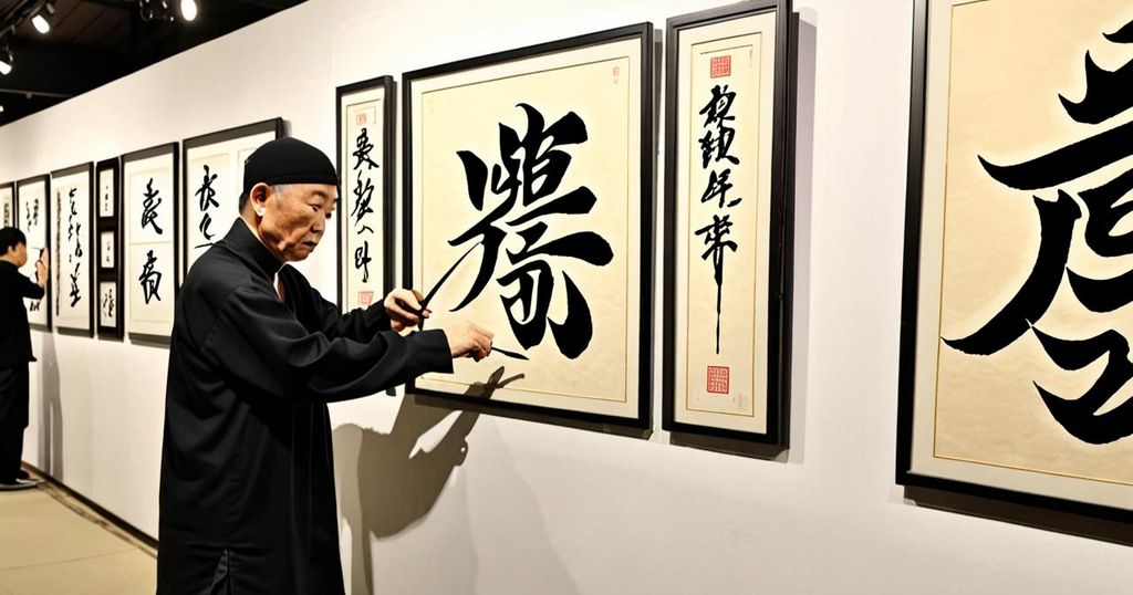 World Renowned Calligrapher Wang Houtang Takes Beacon, New York by Storm with “Kung Fu Ink” Exhibition