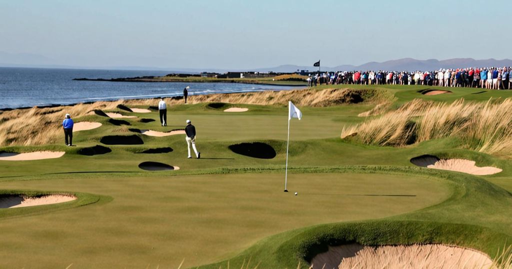 “The Open 2024: A Wild Ride on the Final Round at Royal Troon Golf Course”