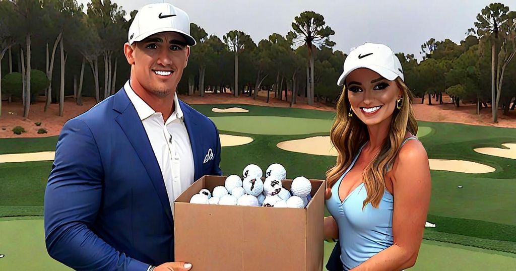 Jena Sims Helps Prepare Brooks Koepka’s Equipment Ahead of LIV Golf Event