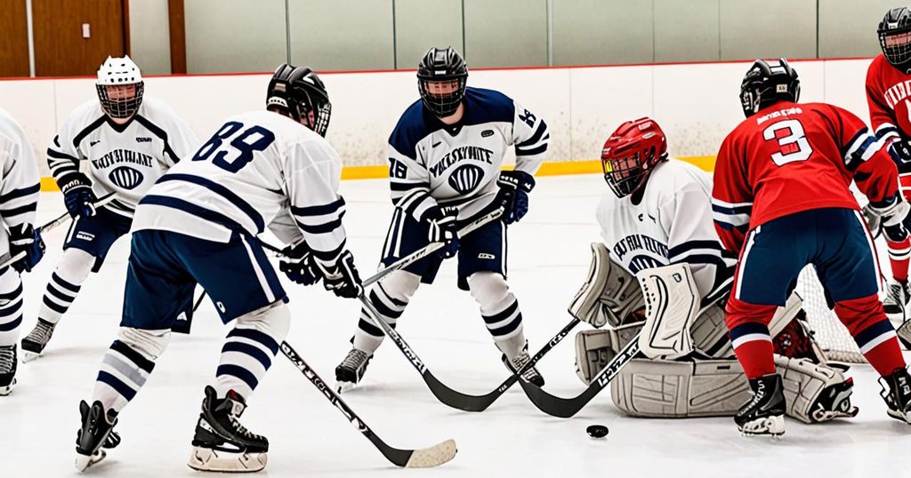 Tij Iginla Leads Team White to Victory in Utah Hockey Club Scrimmage